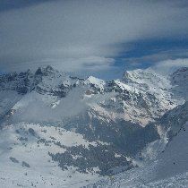 Skiing in Avoriaz