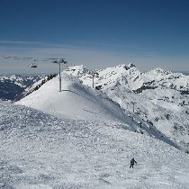 Skiing in Avoriaz