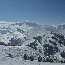 Skiing in Avoriaz