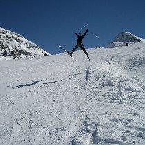 Skiing in Avoriaz